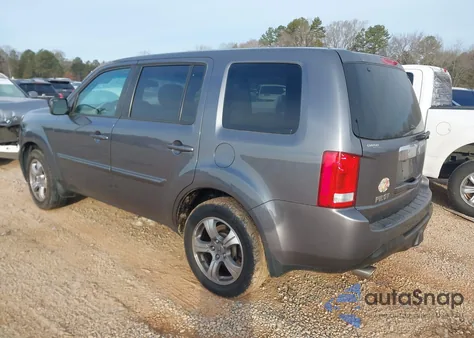 2015 Honda Pilot Ex-L from USA, damaged, VIN 5FNYF4H78FB078160